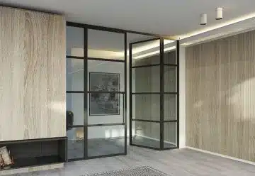 Fabriquons votre porte battante sur mesure une solution éco-responsable et esthétique