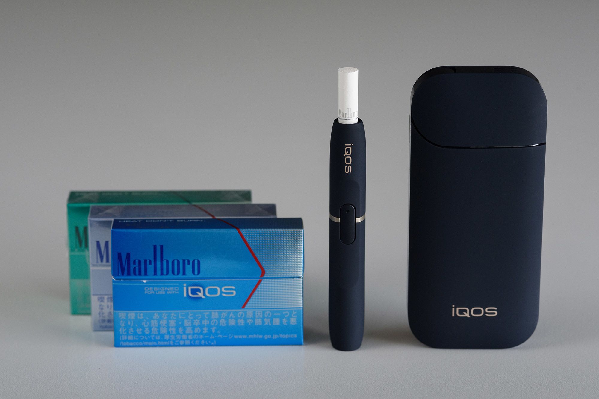 Présentation de la cigarette IQOS