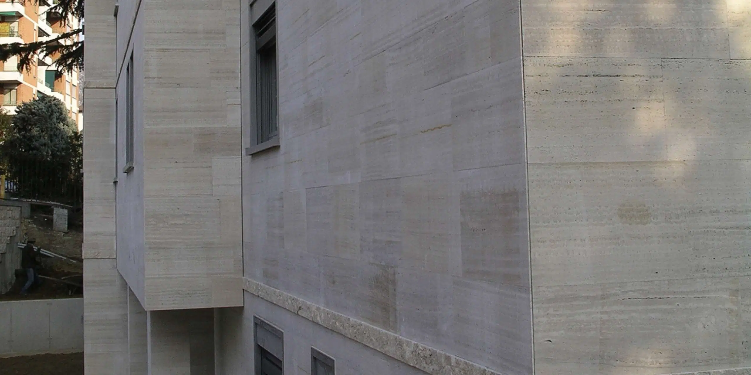 Une belle façade en pierre naturelle