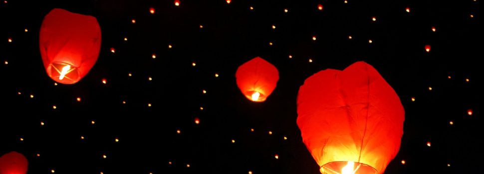 Déco de mariage originale : découvrez la lanterne volante