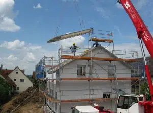 maison avec construction d'une extension