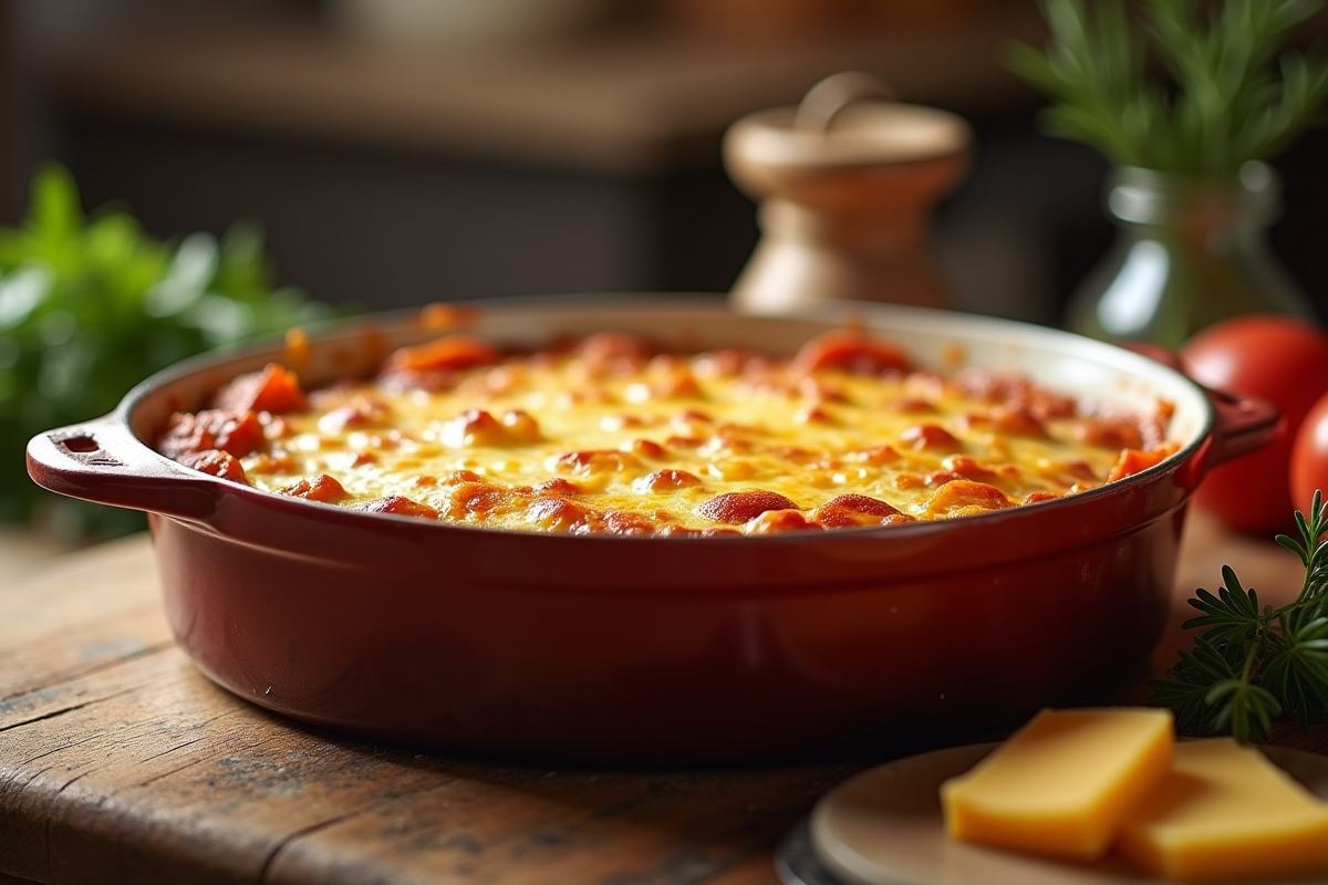 gratin four