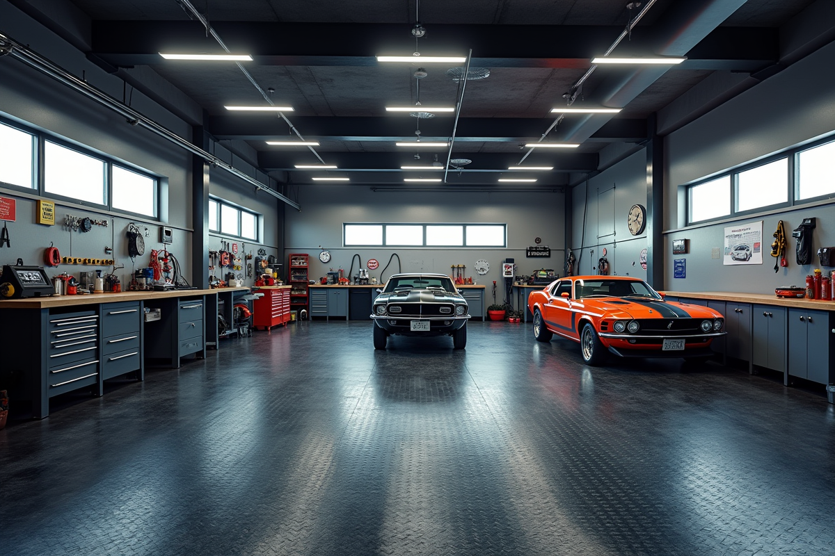 revêtement garage